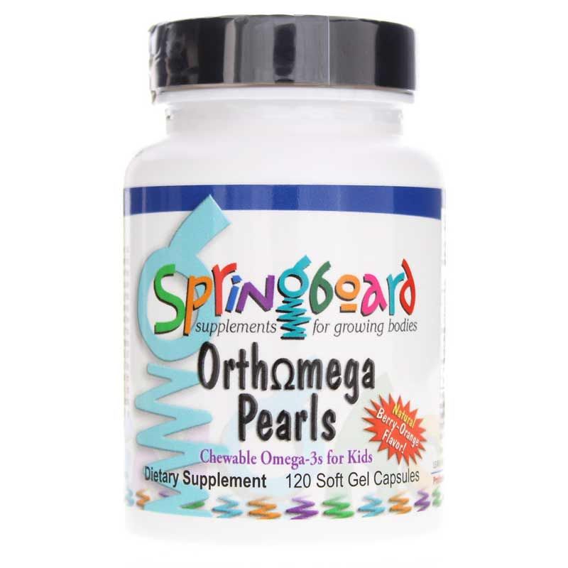 Orthomega Pearls Chewable Omega-3 for Kids | Ортомега жемчуг жевательная омега-3 для детей