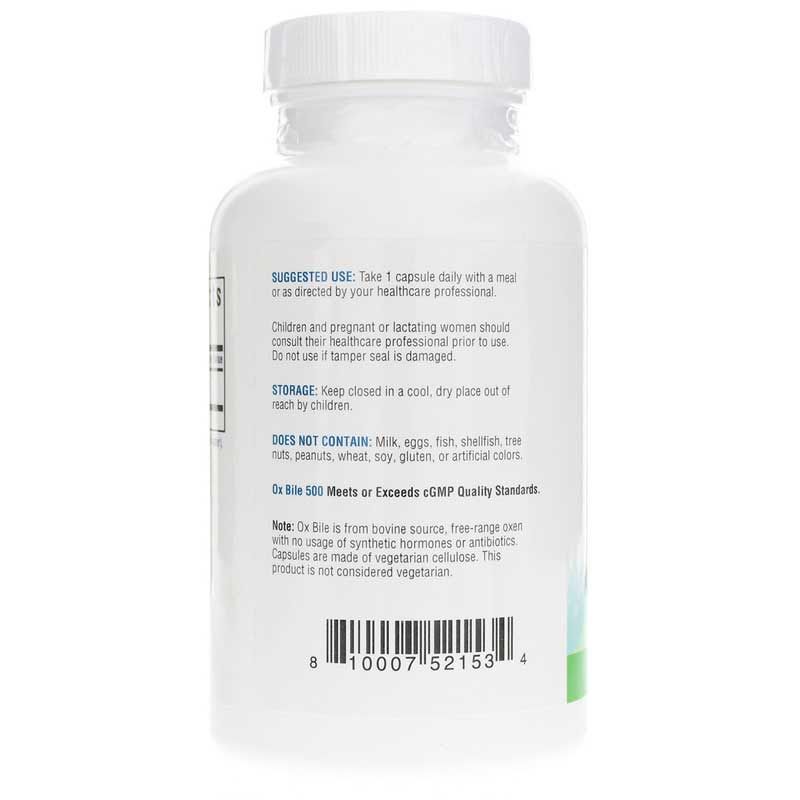 Ox Bile 500 Mg | Бычья желчь 500 мг