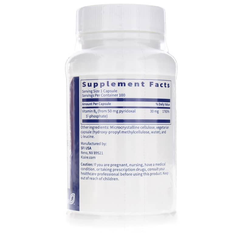 P-5-P Pyridoxal 5'-Phosphate, 100 Veg Capsules | P-5-P піридоксаль 5'-фосфат, 100 вегетеріанських капсул