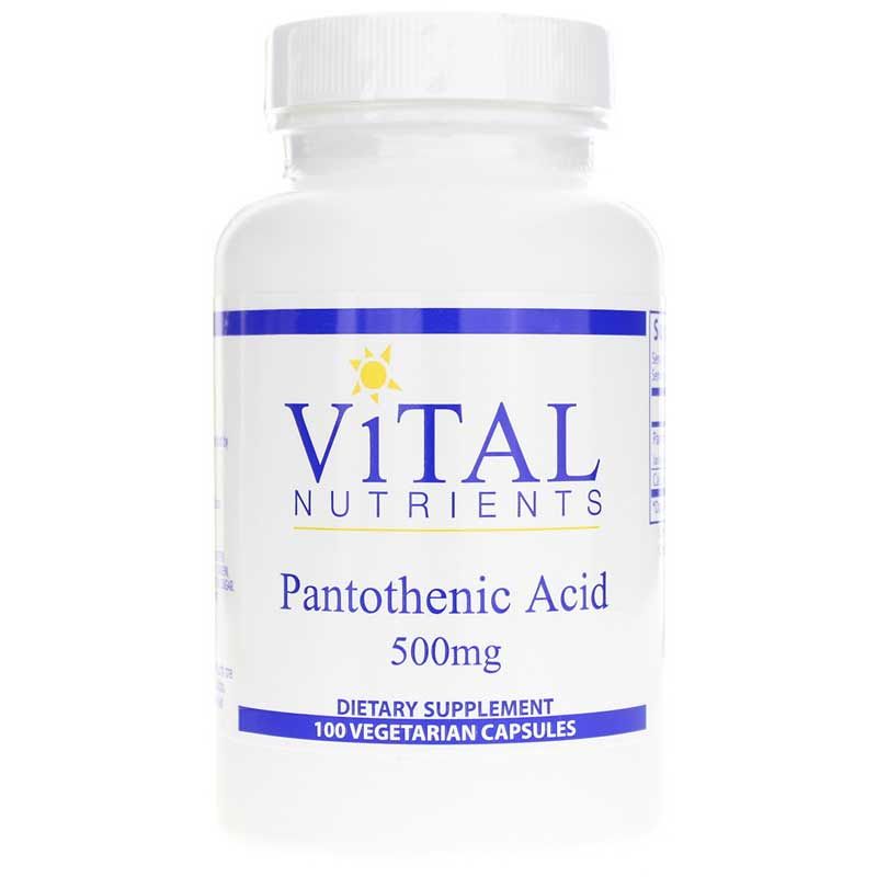 Pantothenic Acid 500 Mg | Пантотенова кислота 500 мг