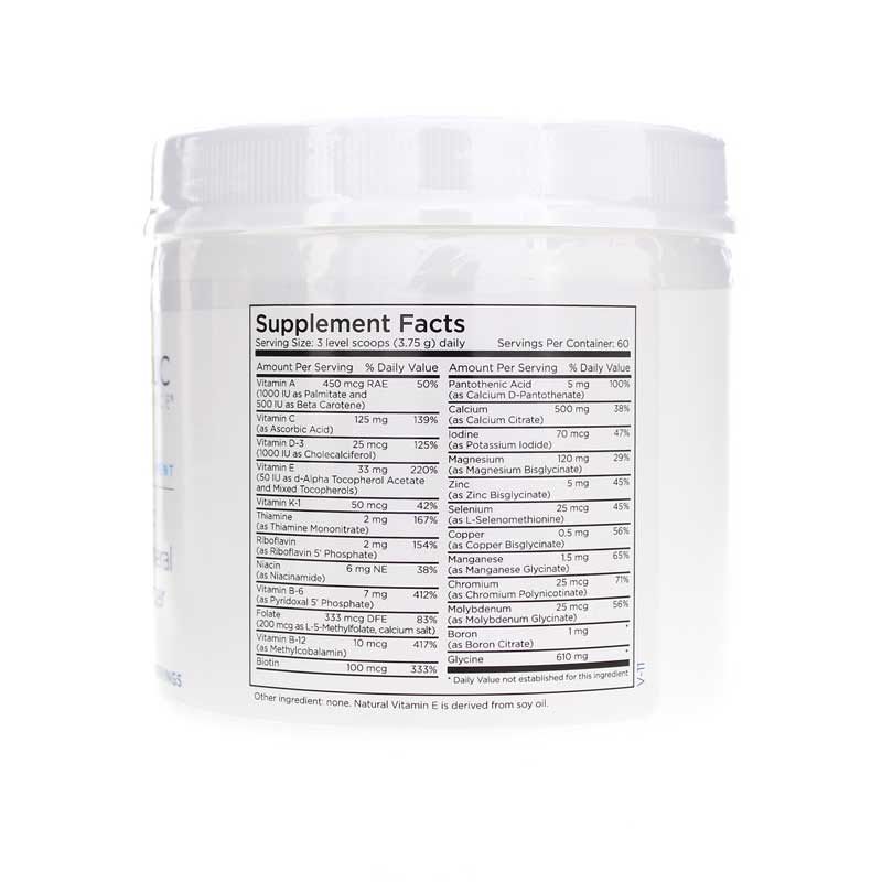 Pediatric Custom Vitamin/Mineral Base Powder | Педиатрический пользовательский порошок на основе витаминов/минералов