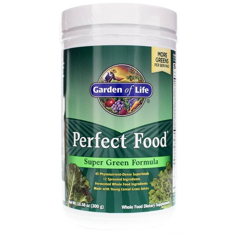 Perfect Food Super Green Powder, 10.58 Oz | Суперзелений порошок perfect food, 10,58 унції