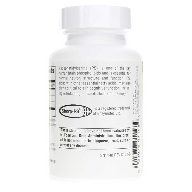 Phosphatidyl Serine 100, 60 Capsules | Фосфатидилсерин 100, 60 капсул