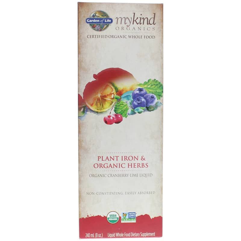 Plant Iron &amp; Organic Herbs Cranberry-Lime | Рослинне залізо та органічні трави журавлина-лайм