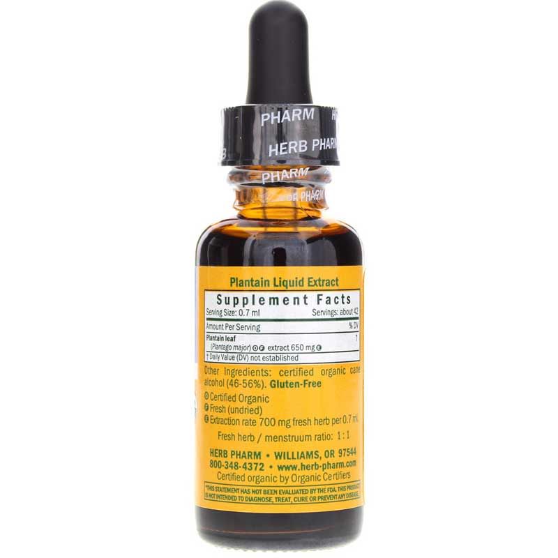 Plantain Extract, 1 Oz | Екстракт подорожника, 1 унція