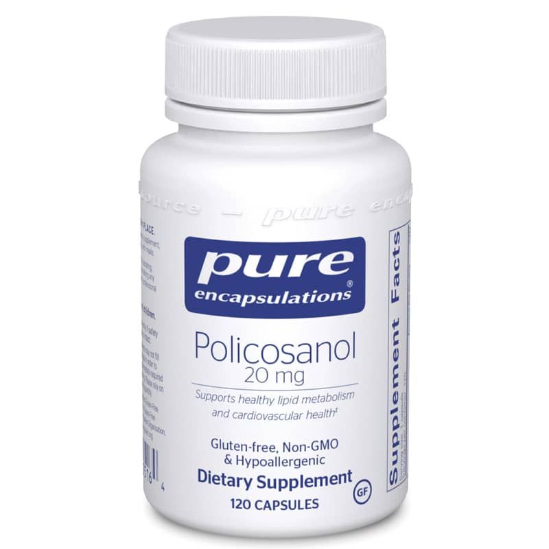 Policosanol 20 Mg, 120 Capsules | Поликозанол 20 мг, 120 капсул