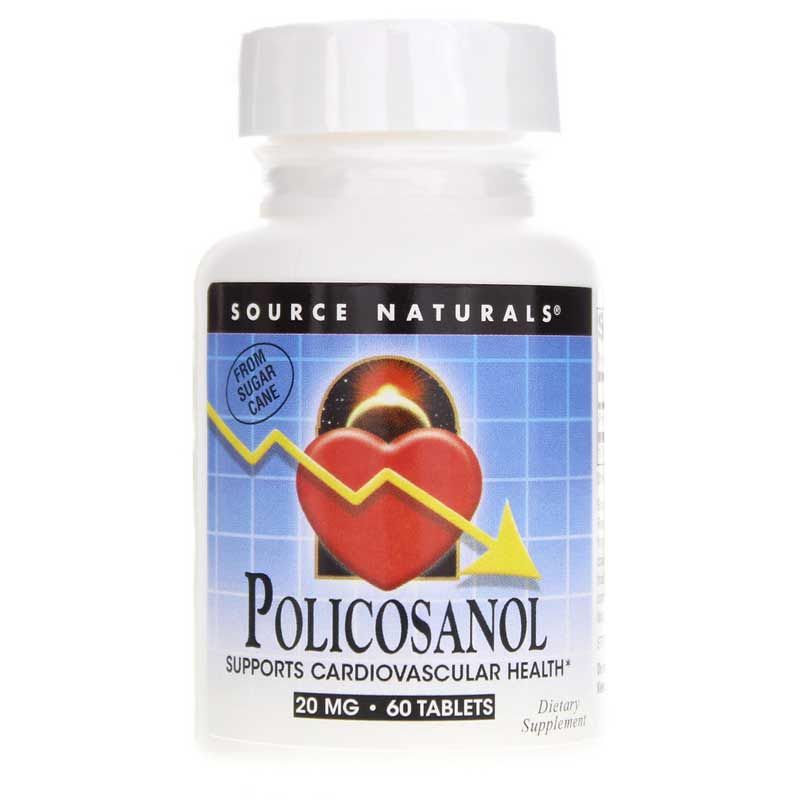 Policosanol 20 Mg, 60 Tablets | Поликозанол 20 мг, 60 таблеток