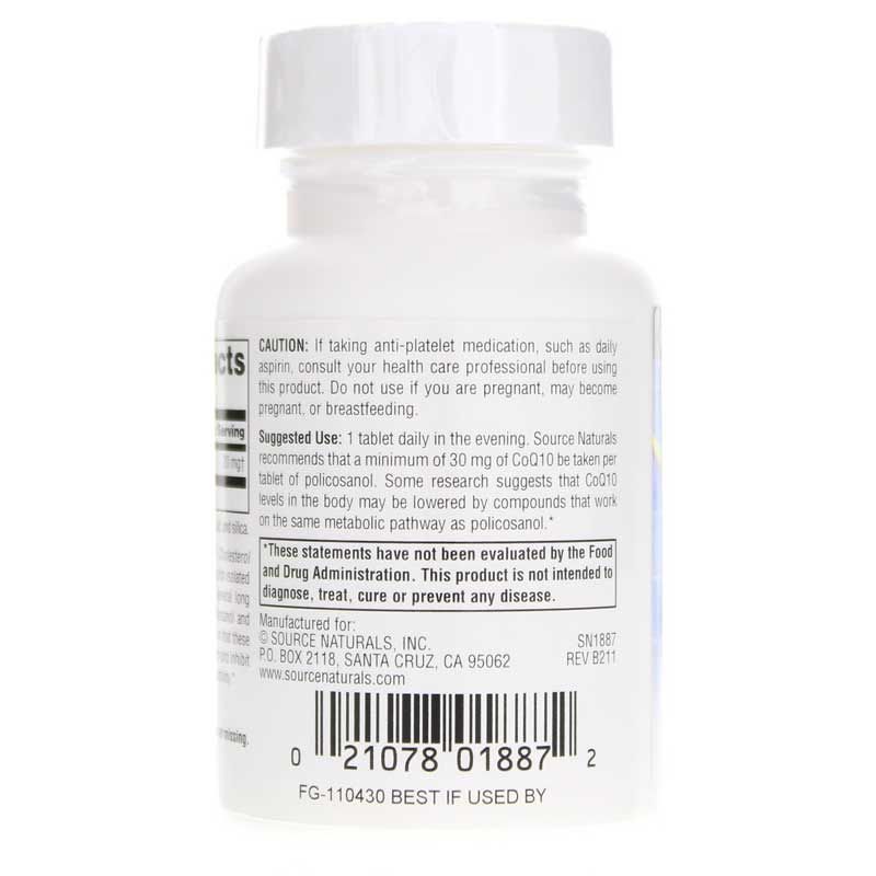 Policosanol 20 Mg, 60 Tablets | Поликозанол 20 мг, 60 таблеток