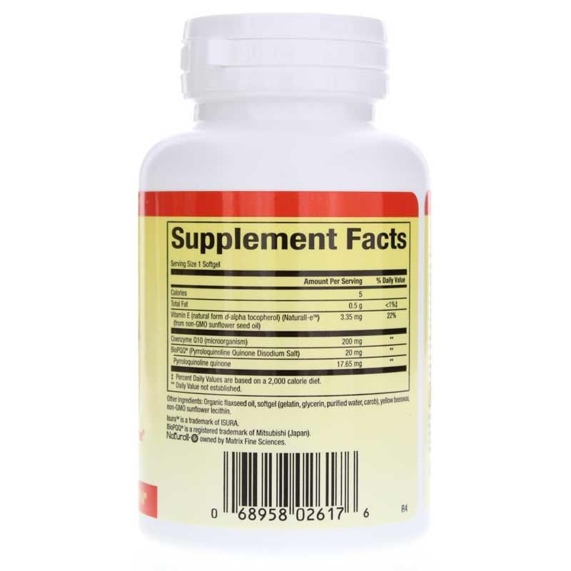 PQQ-10, 30 Softgels | PQQ-10, 30 гелевих капсул