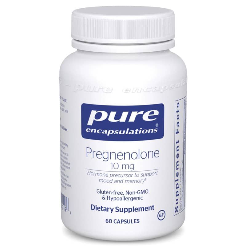 Pregnenolone 10 Mg, 60 Capsules | Прегненолон 10 мг, 60 капсул