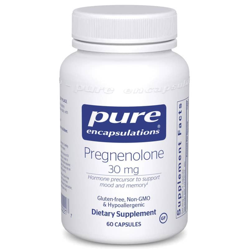 Pregnenolone 30 Mg, 60 Capsules | Прегненолон 30 мг, 60 капсул