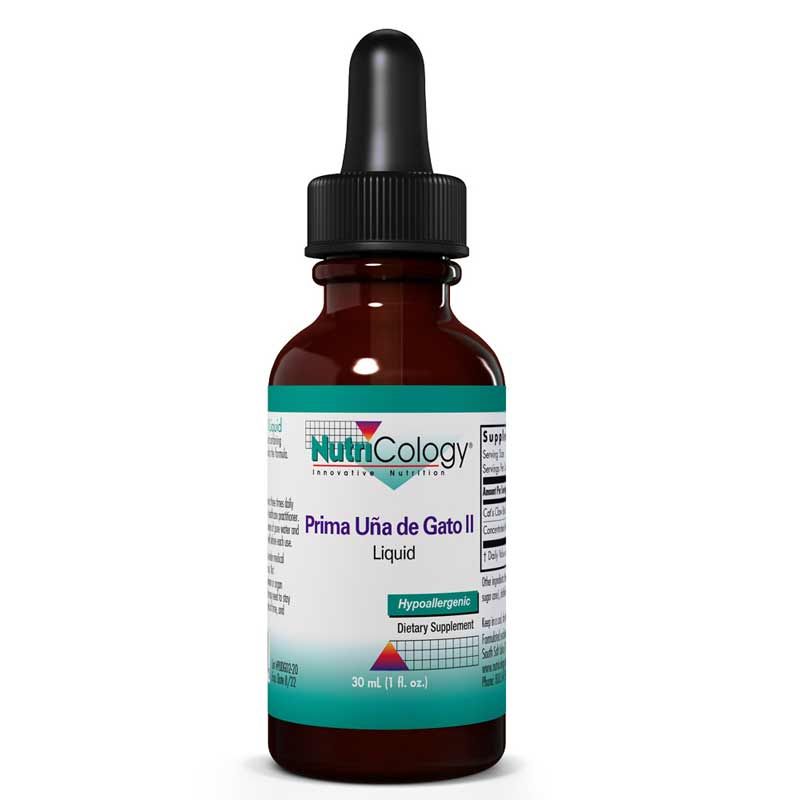 Prima Una de Gato II Liquid, 1 Oz, Nutricology | Prima una de gato II рідина, 1 унція, nutricology