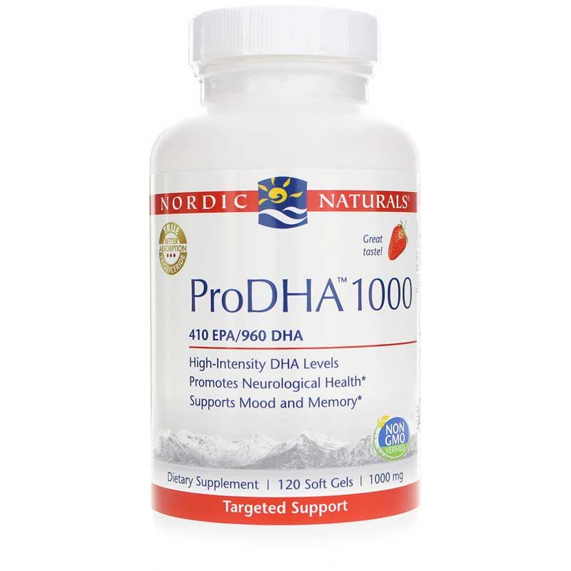 ProDHA 1000, 120 Softgels | ПроДГК 1000, 120 гелевых капсул