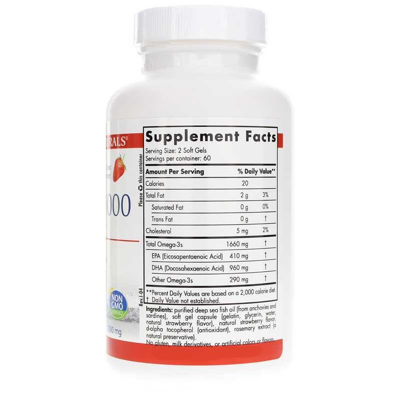 ProDHA 1000, 120 Softgels | ПроДГК 1000, 120 гелевых капсул