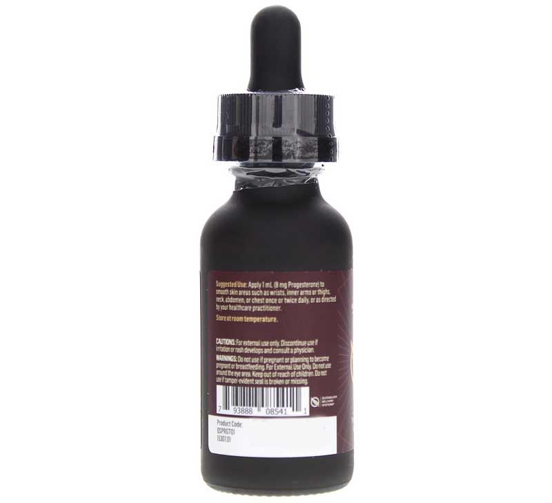 Progesterone+ Topical Replenishing Serum Nanoformulated, 1 Oz | Прогестерон+ наноформульована сироватка для місцевого застосування, 1 унція