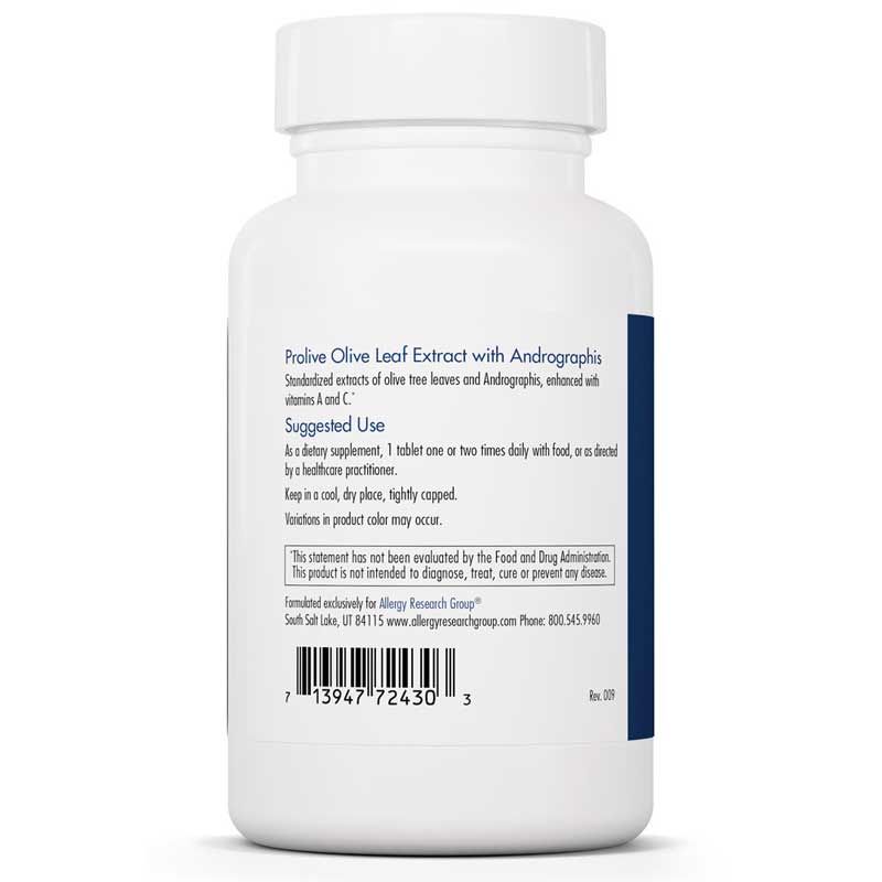 Prolive Olive Leaf Extract with Andrographis | Экстракт листьев оливы пролива с андрографисом
