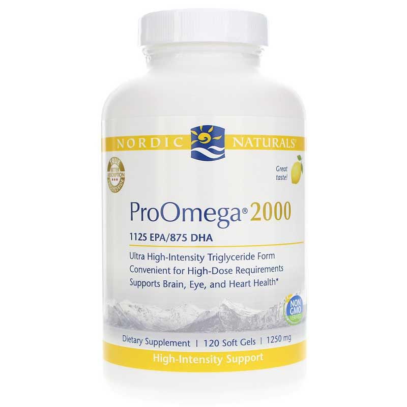 ProOmega 2000, 120 Softgels | ПроОмега 2000, 120 гелевых капсул