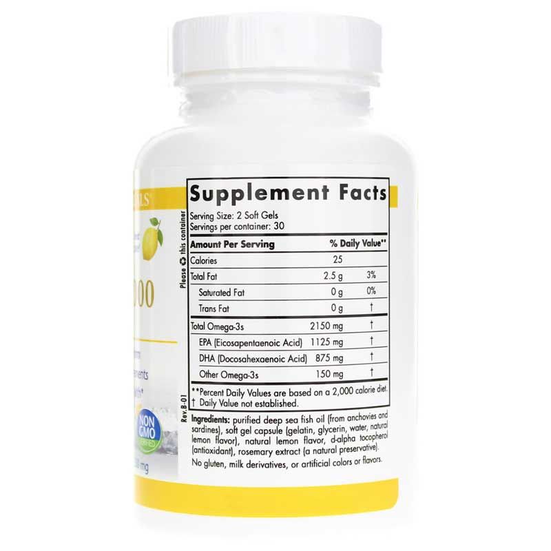 ProOmega 2000, 60 Softgels | ПроОмега 2000, 60 гелевих капсул