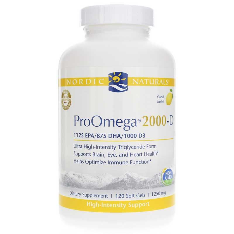 ProOmega 2000-D, 120 Softgels | ProOmega 2000-D, 120 гелевых капсул