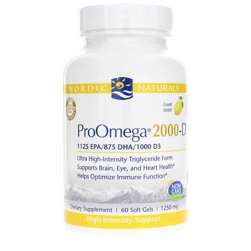 ProOmega 2000-D, 60 Softgels | ProOmega 2000-D, 60 гелевых капсул