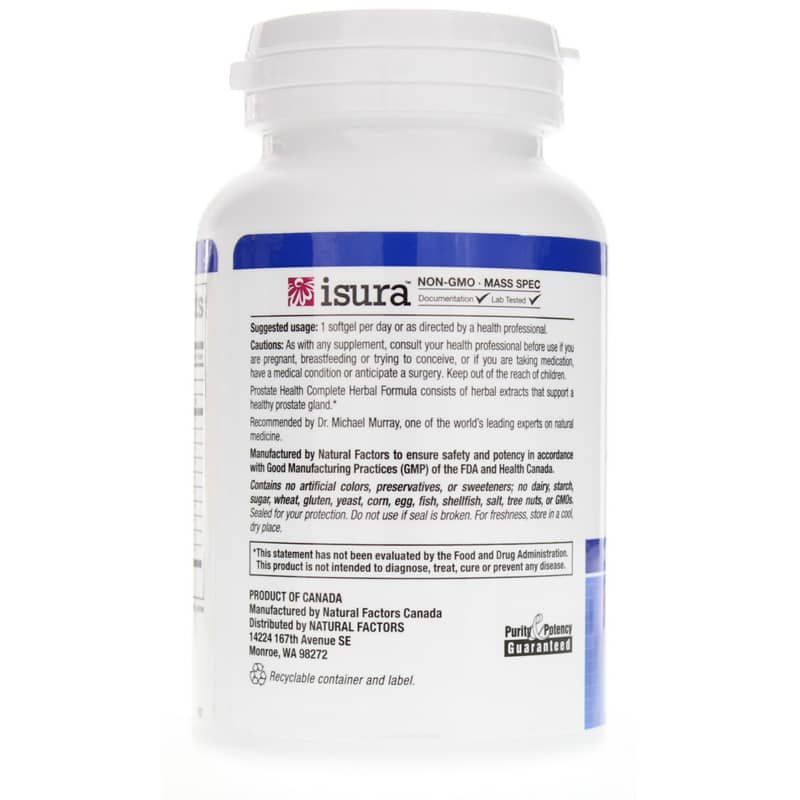 Prostate Health Complete Herbal Formula | Полная травяная формула здоровья предстательной железы
