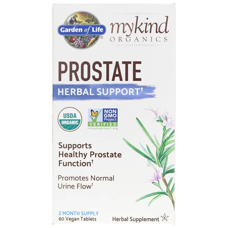 Prostate Herbal Support, 60 Veg Tablets | Травяная поддержка предстательной железы, 60 Вегетарианский таблеток