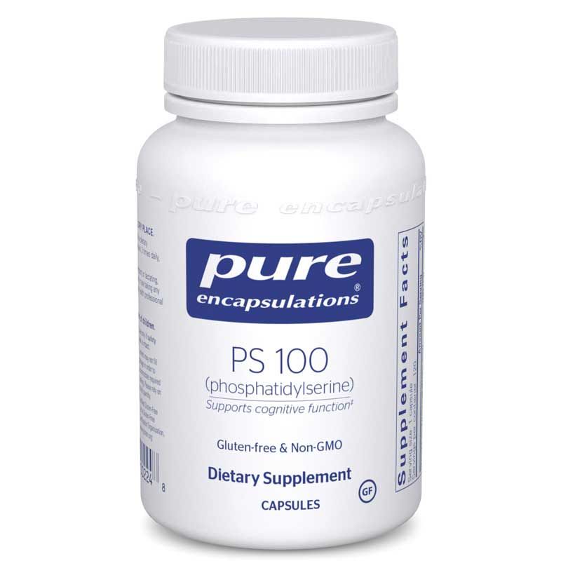 PS 100 (phosphatidylserine), 60 Capsules | PS 100 (фосфатидилсерин), 60 капсул