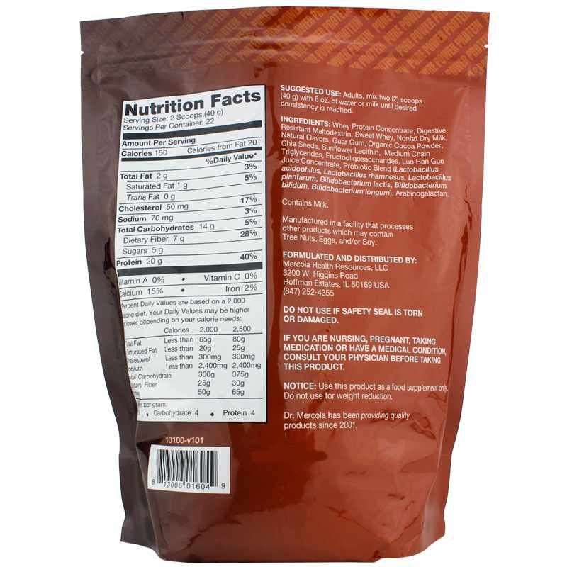 Pure Power Protein, Chocolate | Чистый энергетический протеин, Шоколад