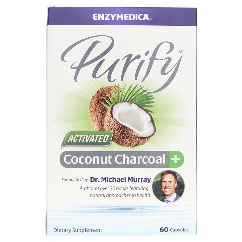 Purify Activated Coconut Charcoal Plus | Очистити активоване кокосове вугілля плюс
