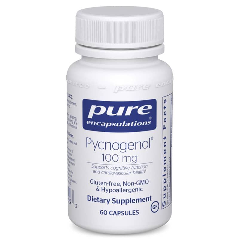 Pycnogenol 100 Mg, 60 Capsules | Пикногенол 100 мг, 60 капсул