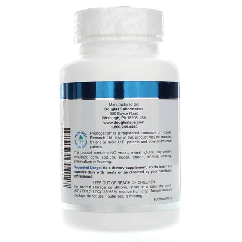 Pycnogenol 25 Mg, 120 Capsules | Пикногенол 25 мг, 120 капсул