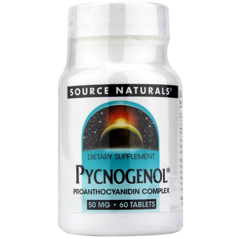 Pycnogenol 50 Mg, 60 Tablets | Пікногенол 50 мг, 60 таблеток