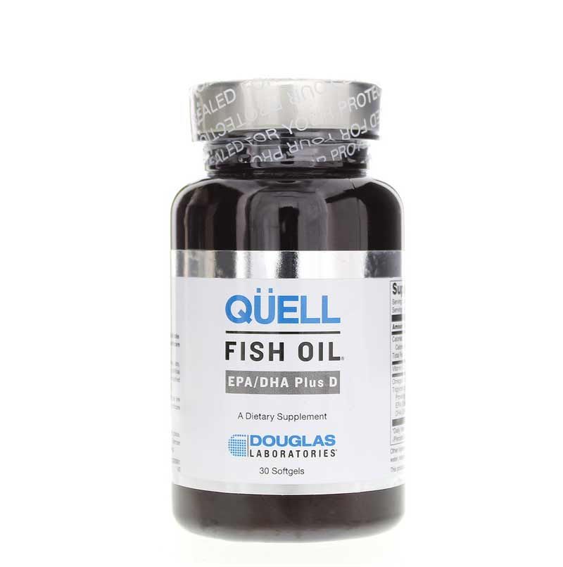 Quell Fish Oil EPA/DHA Plus Vitamin D, 30 Softgels | Рыбий жир EPA/DHA плюс витамин D, 30 гелевых капсул
