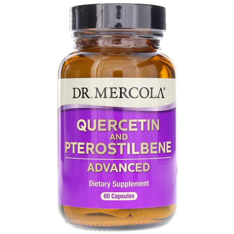 Quercetin &amp; Pterostilbene Advanced, 60 Capsules | Кверцетин и птеростильбен в усовершенствованном виде, 60 капсул