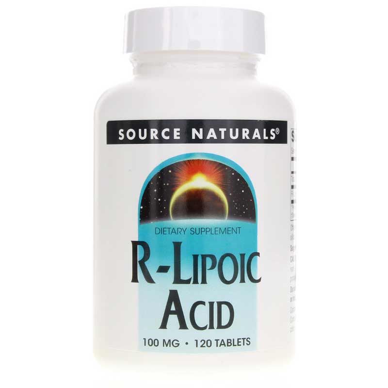 R-Lipoic Acid 100 Mg, 120 Tablets | R-липоевая кислота 100 мг, 120 таблеток