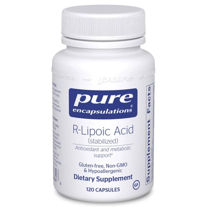 R-Lipoic Acid (stabilized), 120 Capsules | R-липоевая кислота (стабилизированная), 120 капсул