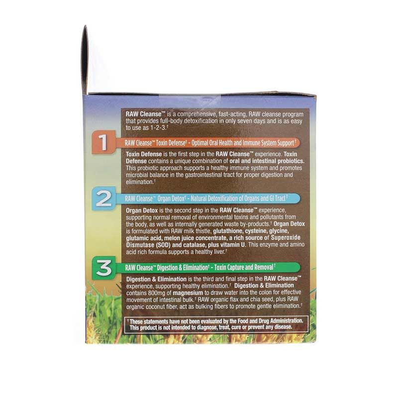 Raw Cleanse 7 Day Triple Detox Kit | Сырая очистка 7-дневный тройной детокс-комплект