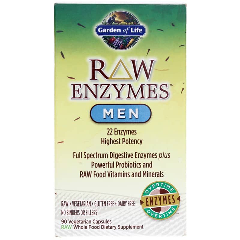Raw Enzymes Men | Сирі ферменти