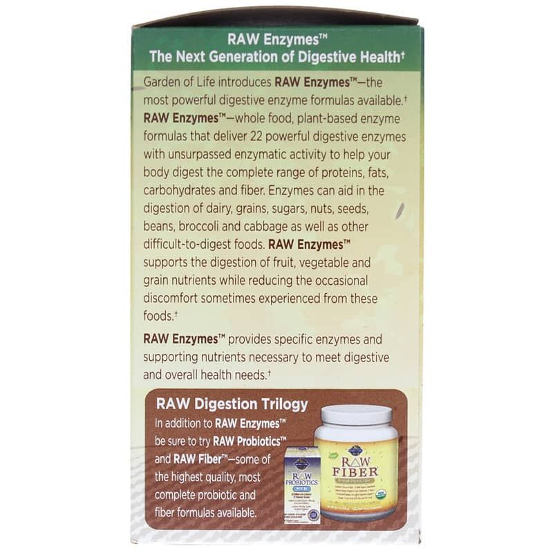 Raw Enzymes Men | Сирі ферменти