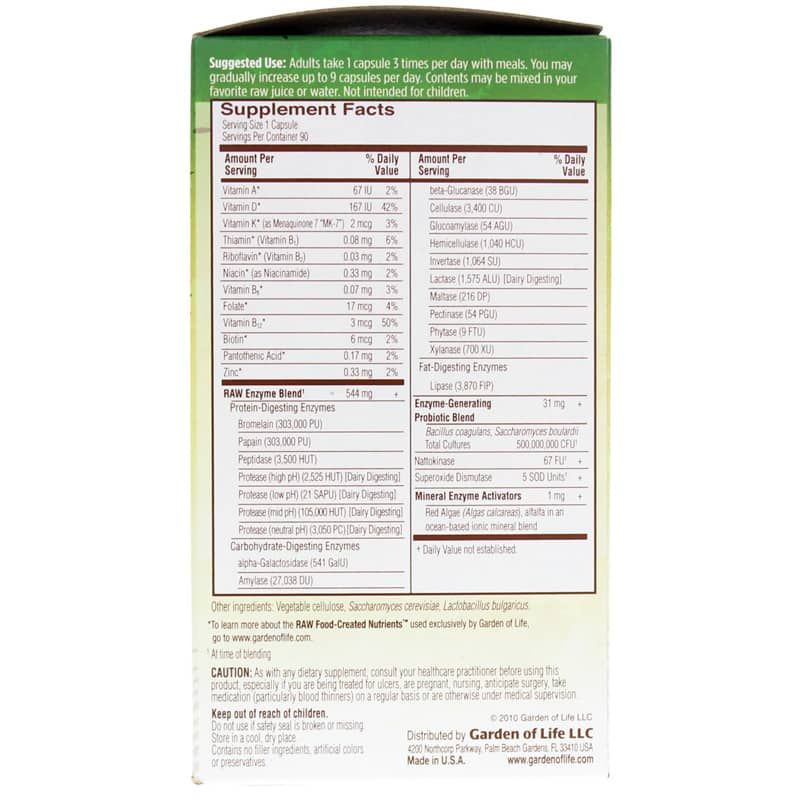 Raw Enzymes Women | Сирі ферменти для жінок