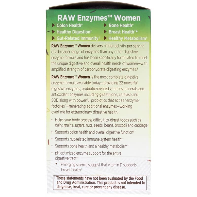 Raw Enzymes Women | Сирі ферменти для жінок