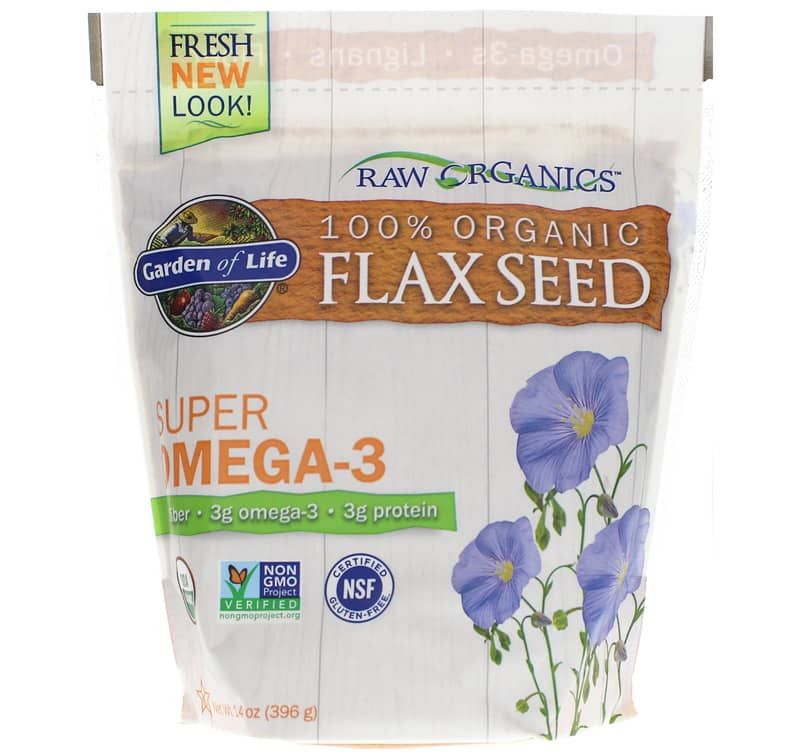 Raw Organics Super Omega-3 Flax Seed | Raw organics супер омега-3 насіння льону