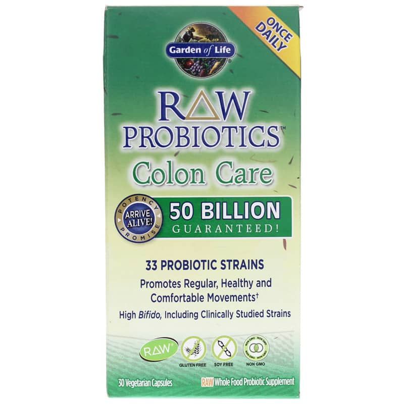 Raw Probiotics Colon Care | Сырые пробиотики для лечения толстой кишки