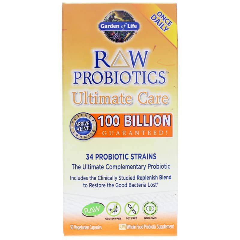 Raw Probiotics Ultimate Care | Сирі пробіотики максимальний догляд