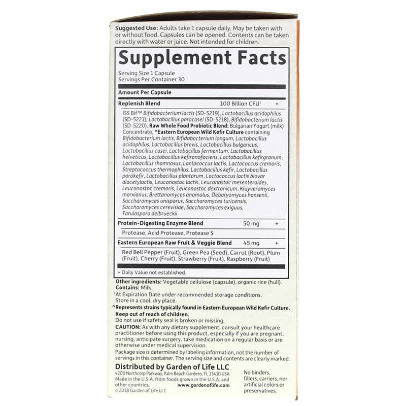 Raw Probiotics Ultimate Care 100 Billion Shelf-Stable | Сирі пробіотики ultimate care 100 мільярдів поличок