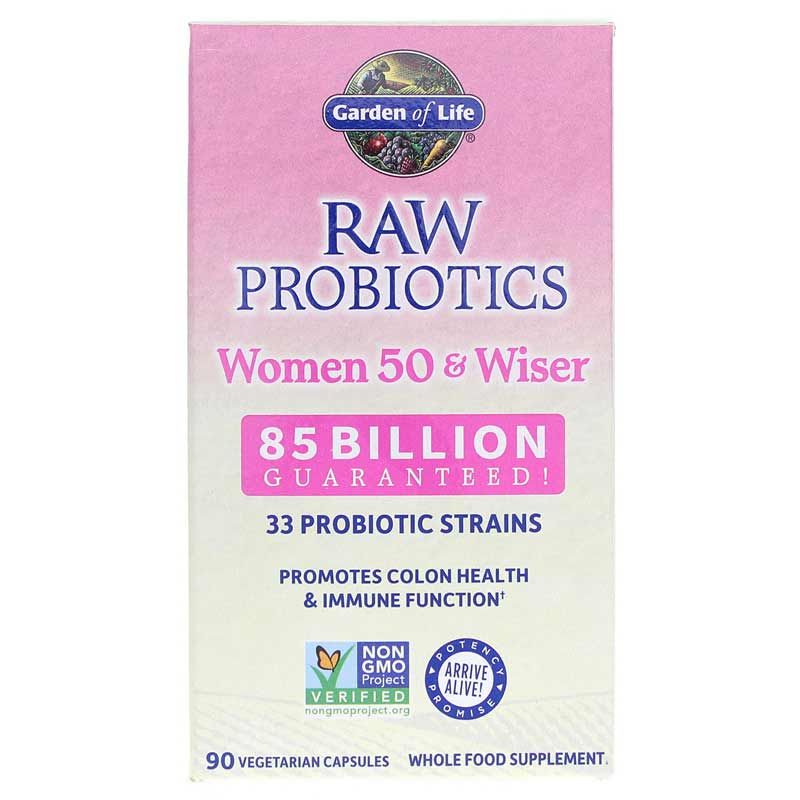 Raw Probiotics Women 50 &amp; Wiser | Сирі пробіотики жінки 50 і мудріші