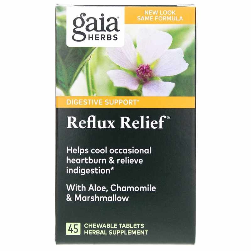 Reflux Relief Rapid Relief, 45 Tablets | Швидке полегшення рефлюксу, 45 таблеток