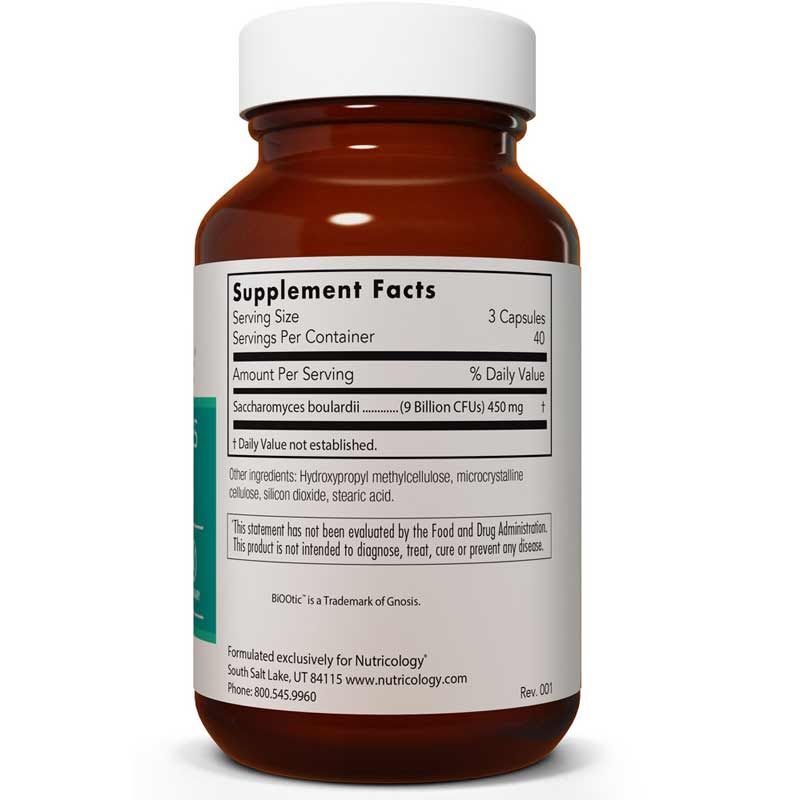 Restore-Biotic Saccharomyces Boulardii, Nutricology, 120 Veg Capsules | Восстанавливающий биотик сахаромицес булардий, нутрициология, 120 вегетерианских капсул