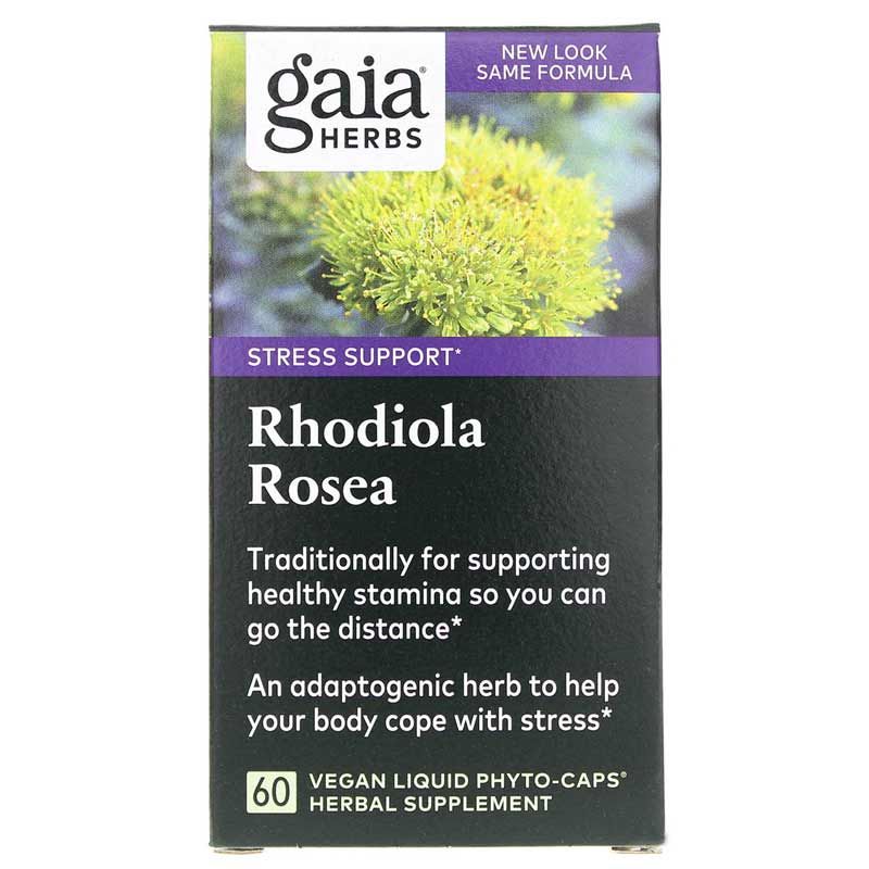 Rhodiola Rosea, 60 Liquid Phyto Caps | Родиола розовая, 60 жидких фитокапсул