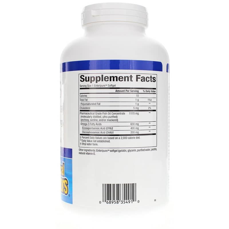 RxOmega-3 Fish Oil, 240 Softgels | Рыбий жир RxOmega-3, 240 гелевых капсул